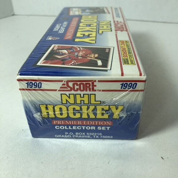Score Cards NHL‎ Hockey Collector Set 1990 Factory Sealed 445 Lindros Premier D3 - Picture 3 of 7